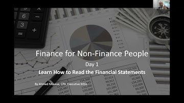 Finance for Non Finance People - Session 1