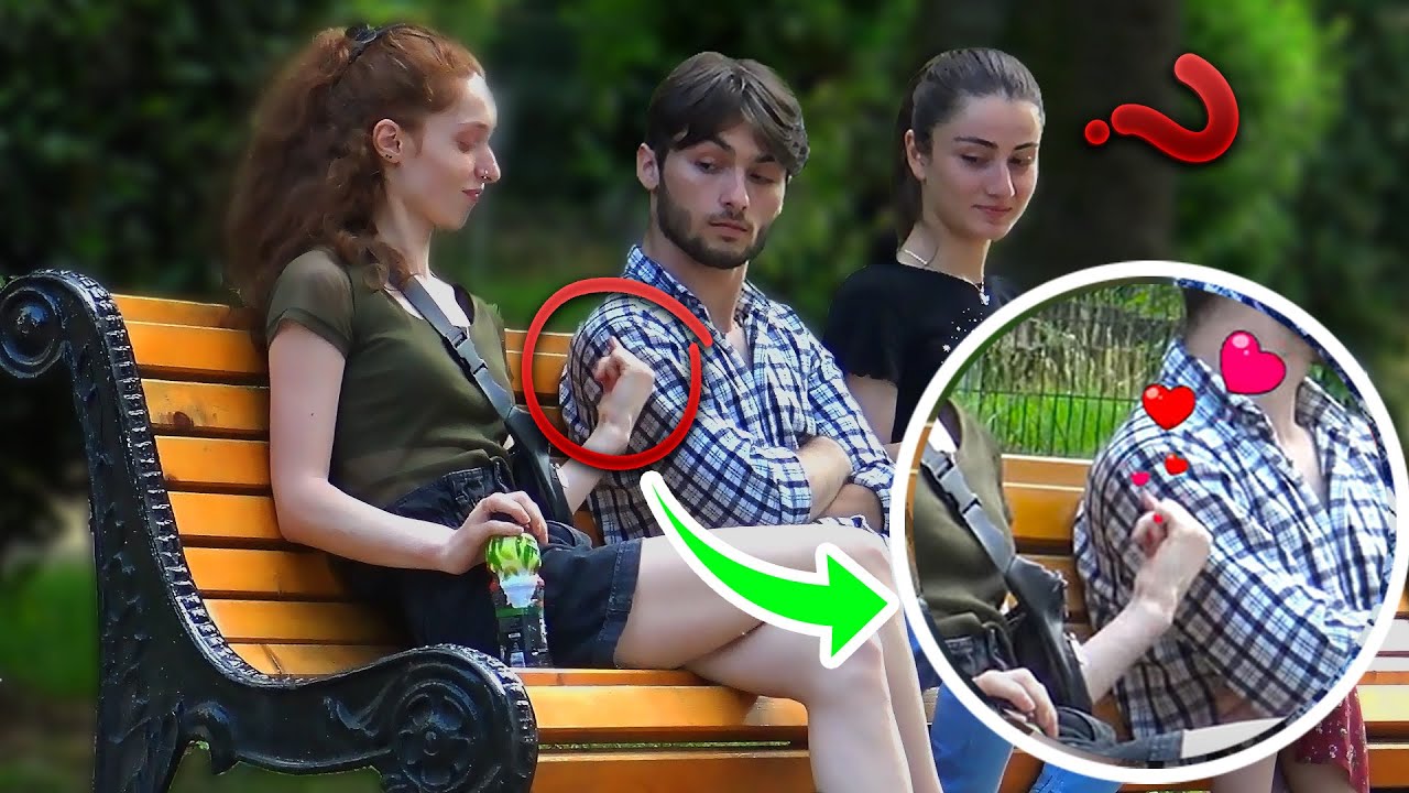 Best Hand Touching in the park Prank 