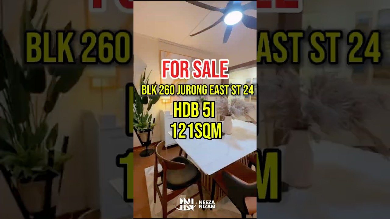 260 Jurong East Street 24 HDB Flat For Sale at S$ 650,000 | PropertyGuru  Singapore