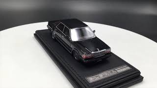 Ignition Model 1:43 Nissan Cedric (Y30) 4Door Hardtop Brougham VIP  Black