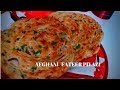 AFGHANI FATEER PIYAZI RECIPE|||piyazi naan|||