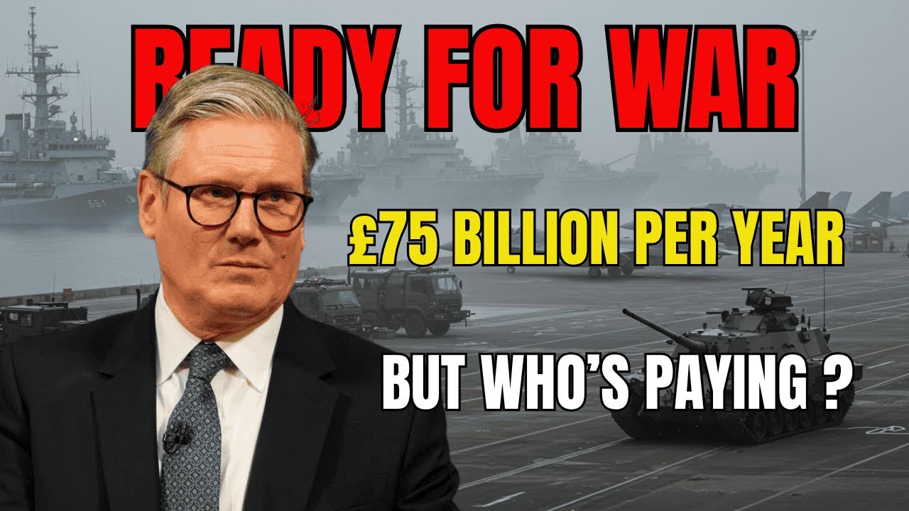 Keir Starmer’s defence review says Britain must be “war ready.”But the price tag? £75bn.