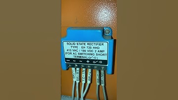 Solid state rectifier #electricalengineer #shorts #viral