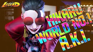 Street Fighter 6 🔥 HikaruShiftne World No.1 A.K.I. Is Cooking Everyone !
