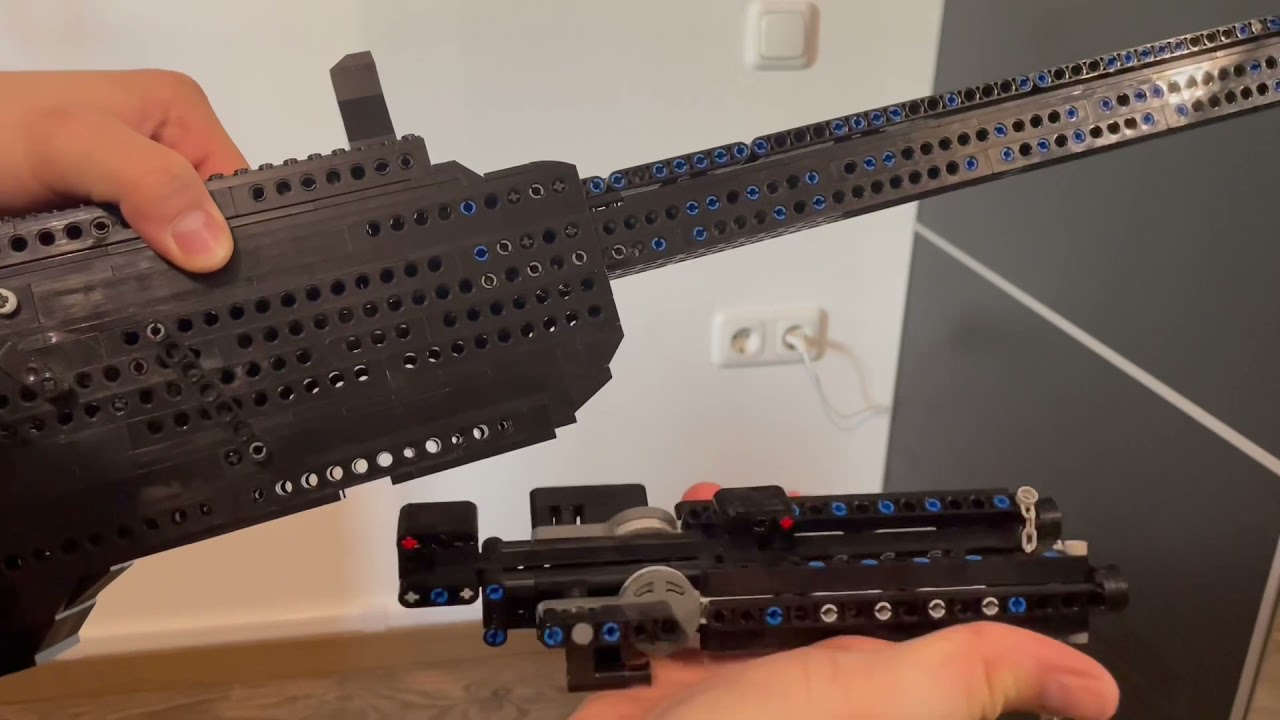Lego blowback machine gun (full/ semi auto)