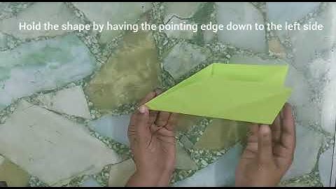 Preparing Parallelogram (Paper folding)