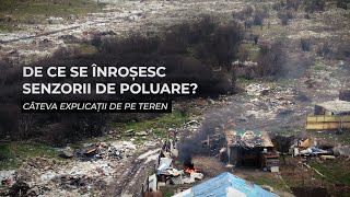 De ce se înroșesc senzorii de poluare din București?