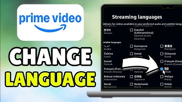 How To Change Amazon Prime Video Language From Hindi To English/English To Hindi - Full Tutorial