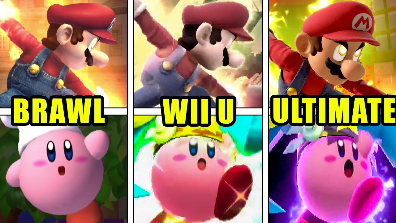 Every Final Smash Ever - Smash Bros Brawl, Wii U & Ultimate  (Evolution/Comparison) - Youtube