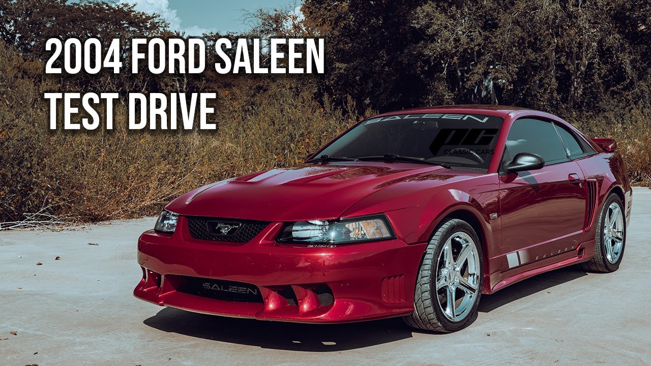 2004 Ford Saleen Test Drive Supercharged 4.6 - 5 Speed - 34K Miles