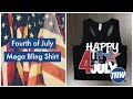 How to Make a 4th of July Mega Bling Shirt