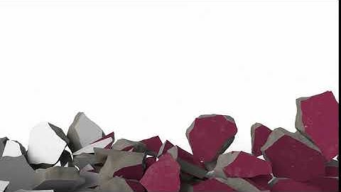 Crushing Concrete Wall with Flag of Qatar | Motion Graphics - Envato elements