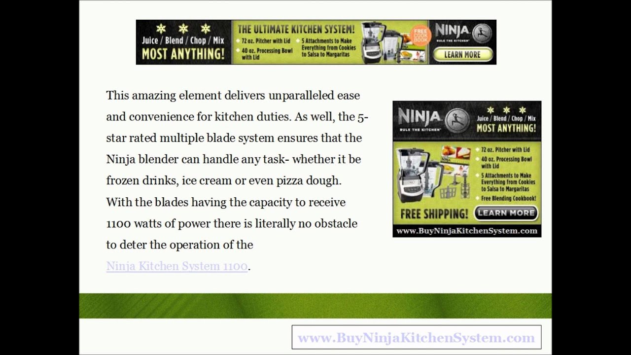 Ninja Kitchen System 1100 Blender Review Should You Buy It