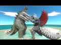 Godzilla x Kong  VS The Gigans - Animal Revolt Battle Simulator