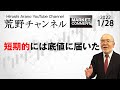 【荒野浩のマーケットコメント】短期的には底値に届いた