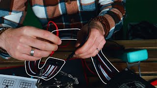 Portable Production PC BUILD - PART 2 | Custom PC Cable Sleeving, Cable Management