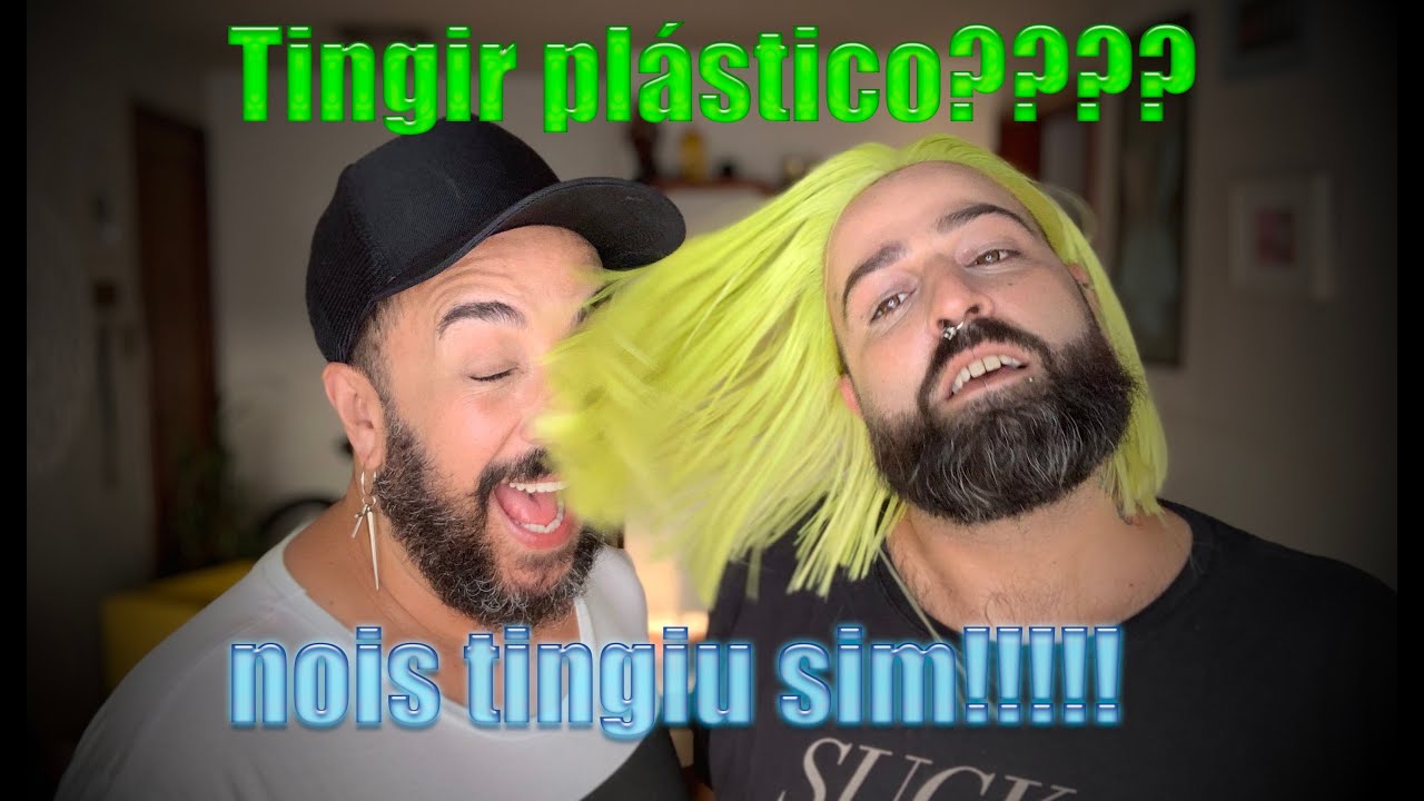 DIY Como tingir Cabelo Sintético