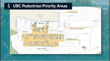 UBC Pedestrian Priority Zones