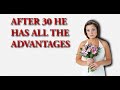 In the dating and marriage scene, the advantage changes as we age and guys eventually pull ahead.