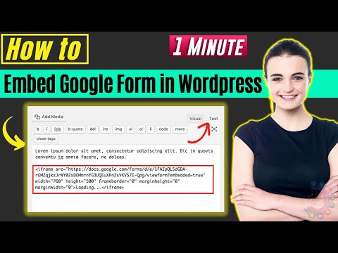 How to embed google form in wordpress 2026