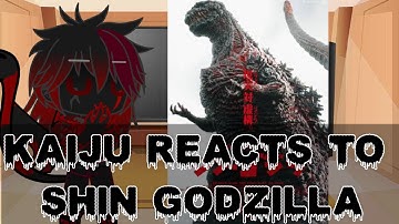 Kaiju Reacts to shin Godzilla Can Talk | Rushed |