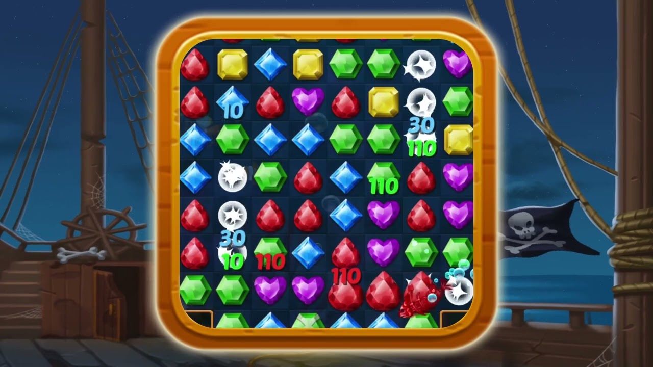 Jewels Ghost Ship MOD APK cover