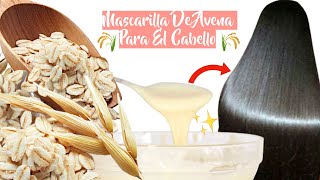 MASCARILLA DE AVENA 🌾 PARA HIDRATAR Y HACER CRECER TU CABELLO | CABELLO MAS GRUESO😱 BeautyByPriscila screenshot 4