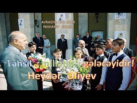 Heydər    Əliyev  -   Təhsil       millətin   gələcəyidir!