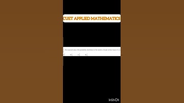 cuetpreparation #cuet #cuet2025 #appliedmathematics #matrices #probability #appliedmathsclass12