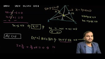 The distance of the origin from the centroid of th! JEE Main 2022 (Online) 29th June Evening Shift !