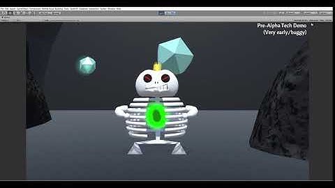 Veruca Skeleton animation test 2