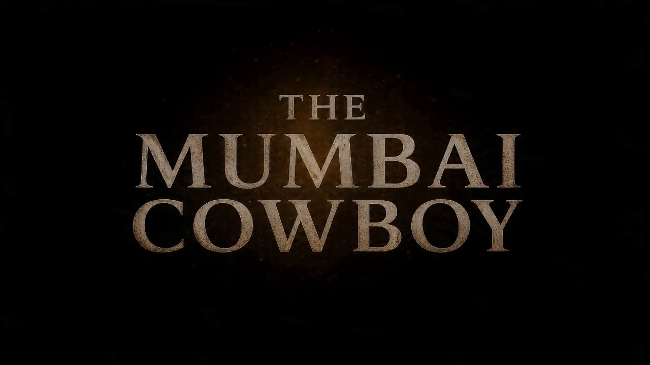 The Mumbai Cowboy Pitch Trailer (Short Version), an AI film by Brian Carson