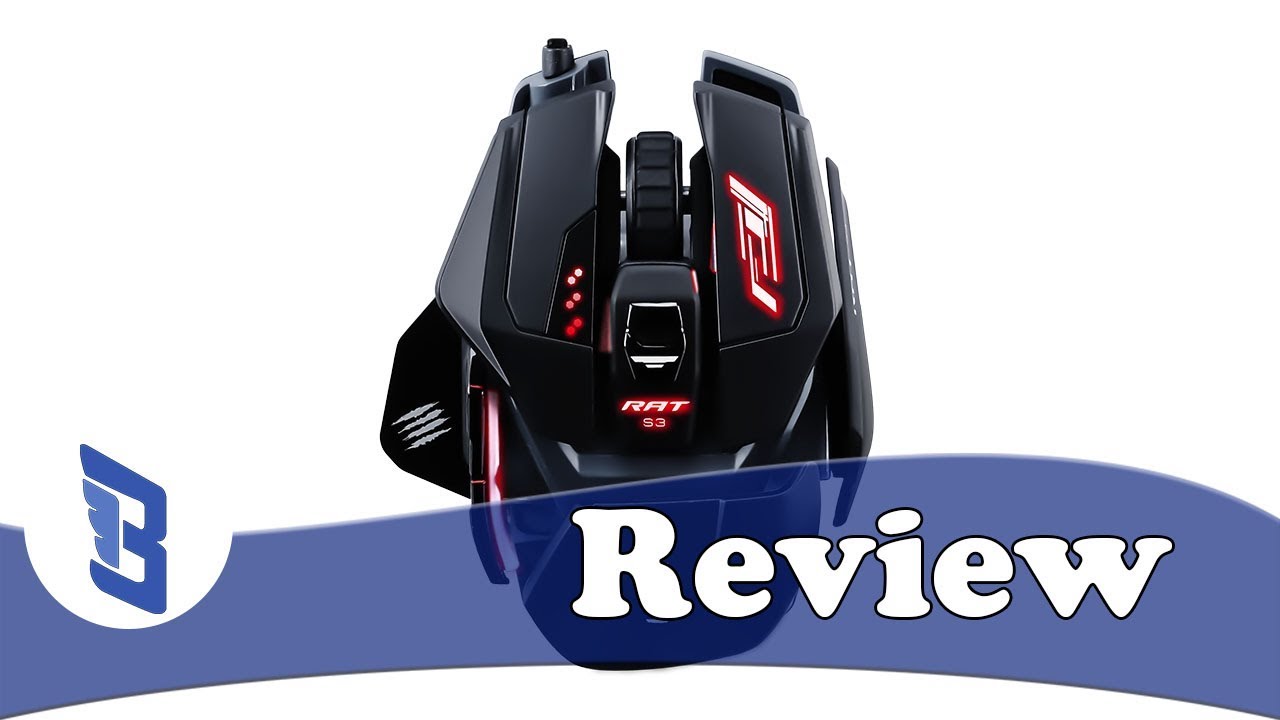 Mad Catz R.A.T. Pro S3 Gaming Mouse Review - YouTube