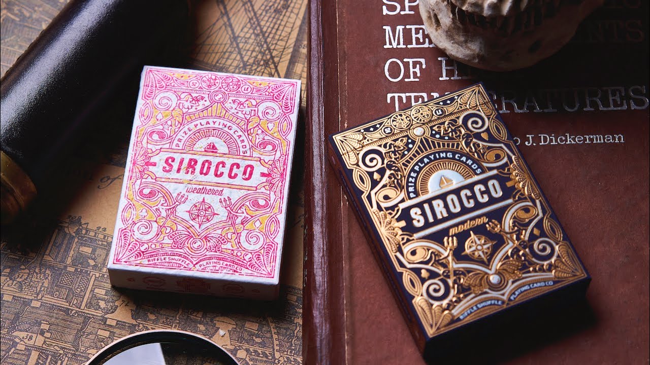 How to Design Playing Cards TUCK BOX ART TIME LAPSE SIROCCO YouTube
