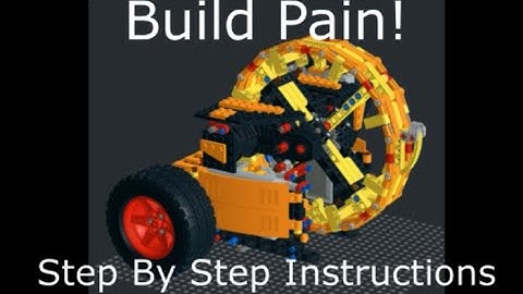 Build Your Own Lego Battlebot! Pain Build Instructions.