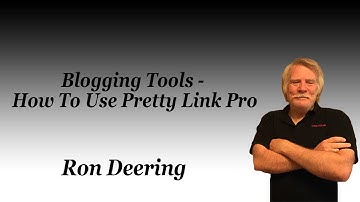 Blogging Tools   How To Use Pretty Link Pro