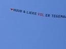 Vliegtuig voor Huub en Lieke