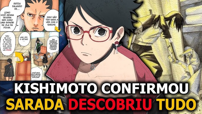 BORUTO SHIPPUDEN  SARADA UCHIHA NOVOS PODERES! 