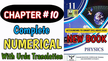 PHYSICS CLASS 11TH CHAPTER 10 NUMERICALS (MAGNETISM ) NEW BOOK 2025 |  Punjab Smart Syllabus 2026