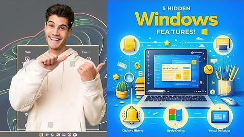 5 Hidden Windows Features You NEED to Know!  #trending #windows #tutorial