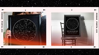 How to Make a Star Map at home using Photoshop | Christmas gift idea