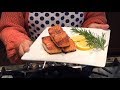 【西雅图美食】第60期: [Eng Sub] 带皮三文鱼这种做法真好吃 只需十分钟 GLAZED SALMON WITH BUTTER AND LEMON SAUCE