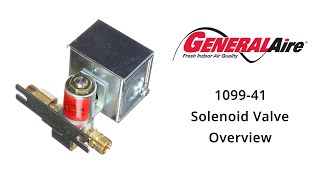 GeneralAire 1099-41 Solenoid Valve Overview