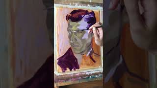 Complementary colors for a portrait