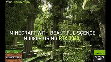 MINECRAFT SCENE In 1.19.4 using Voyager 2.0 Shaders