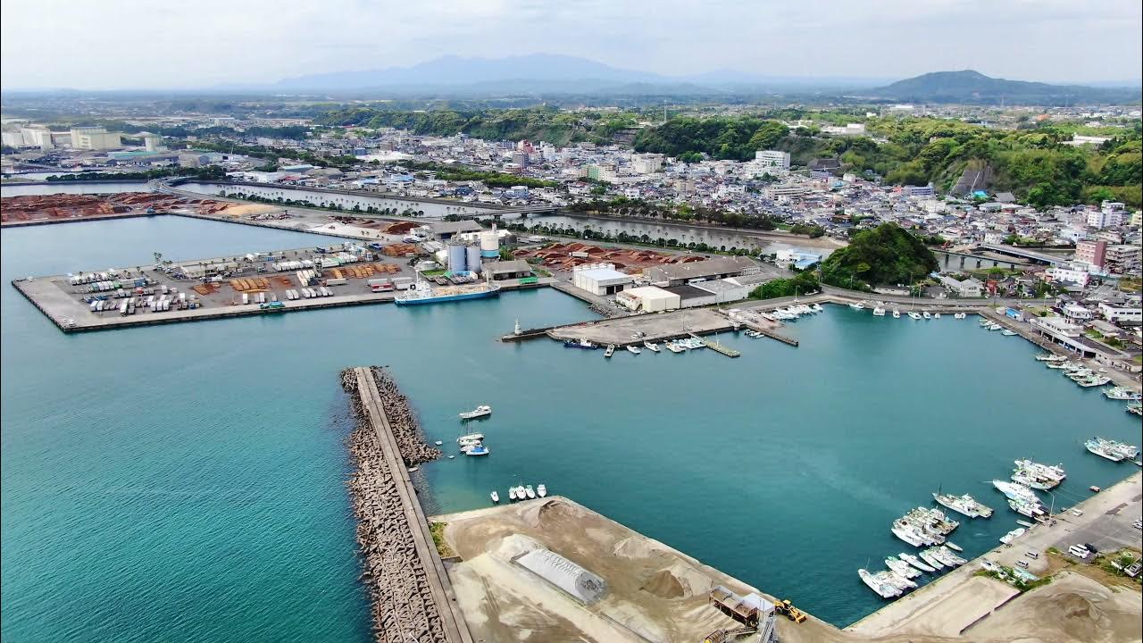 【4K】志布志漁港付近 鹿児島県志布志市 YouTube