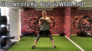 Offset KB Lateral Split Squat