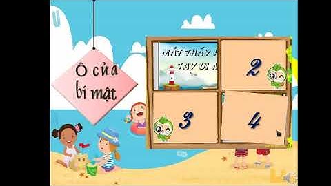 Hướng dẫn tổ chức trò chơi học tập "Ô cửa bí mật" trên PowerPonit (Phạm Thị Trang - DT16SGT02)