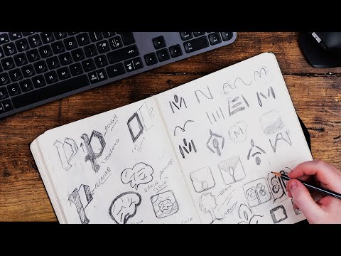 Video: How To Draw A Logo