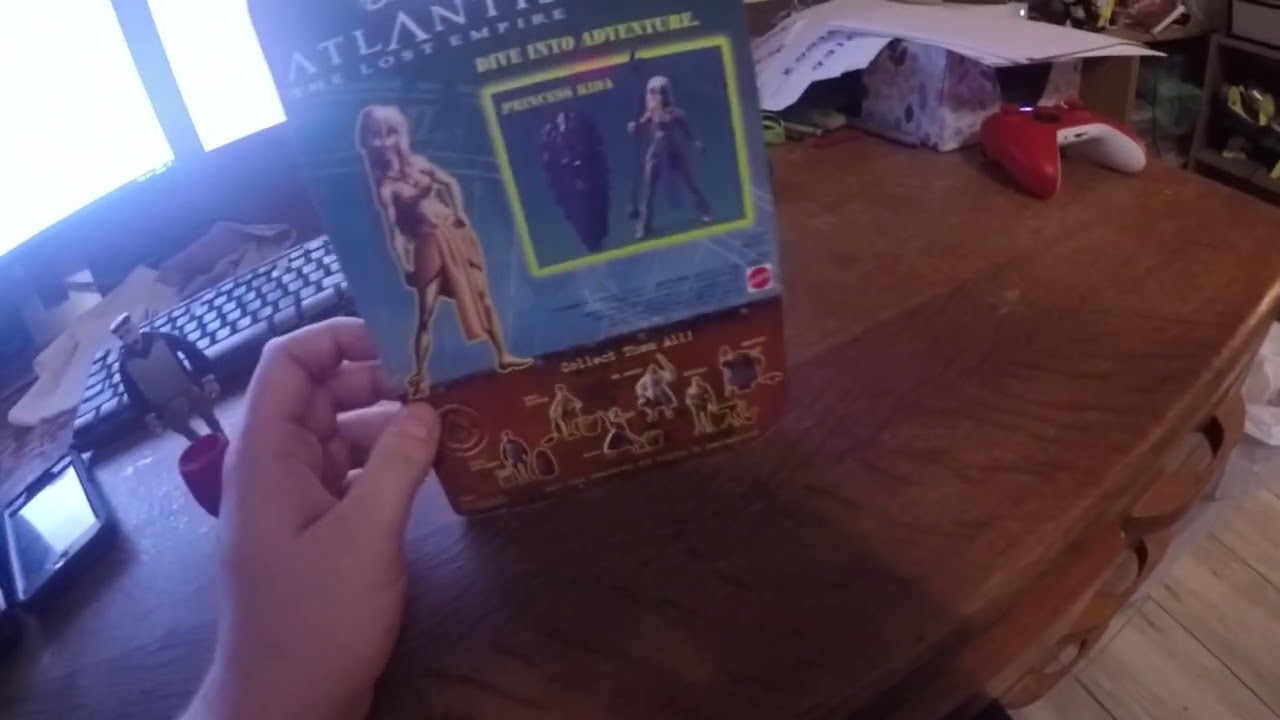 Super Mario Brandon Disney's  Atlantis The Lost Empire Toys Previewed